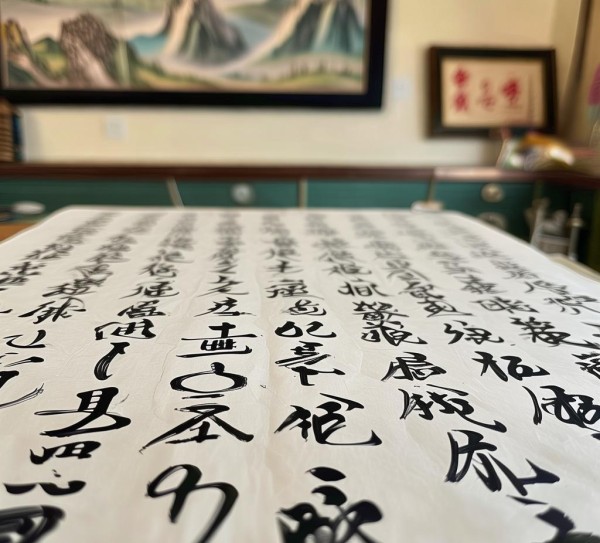 三年级学生书法作品——山行书法艺术鉴赏