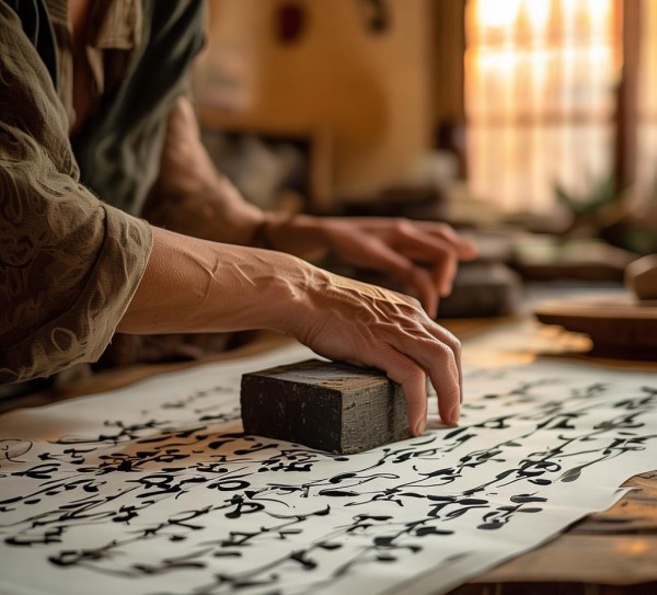 墨舞丹青，一字一心，情韵书法画卷,墨舞丹青，一字一心，情韵书法画卷,艺术,书法,第1张