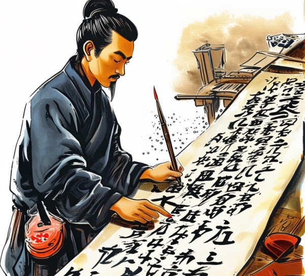 德田重男书法教学动态图，传承魅力，笔舞丹青