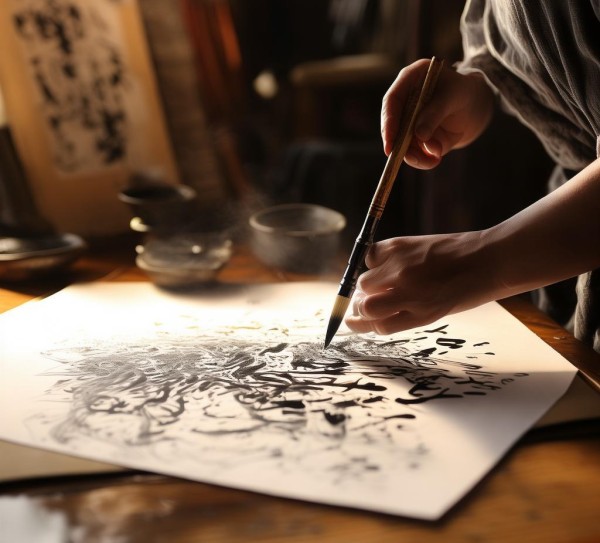 飘溢墨香，书法艺术，生活中的艺术享受之源