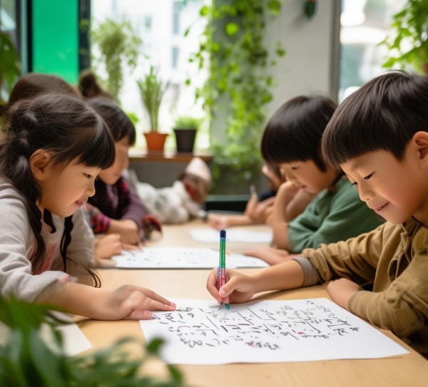 绿色生活理念融入一年级硬笔书法教育的探索与实践